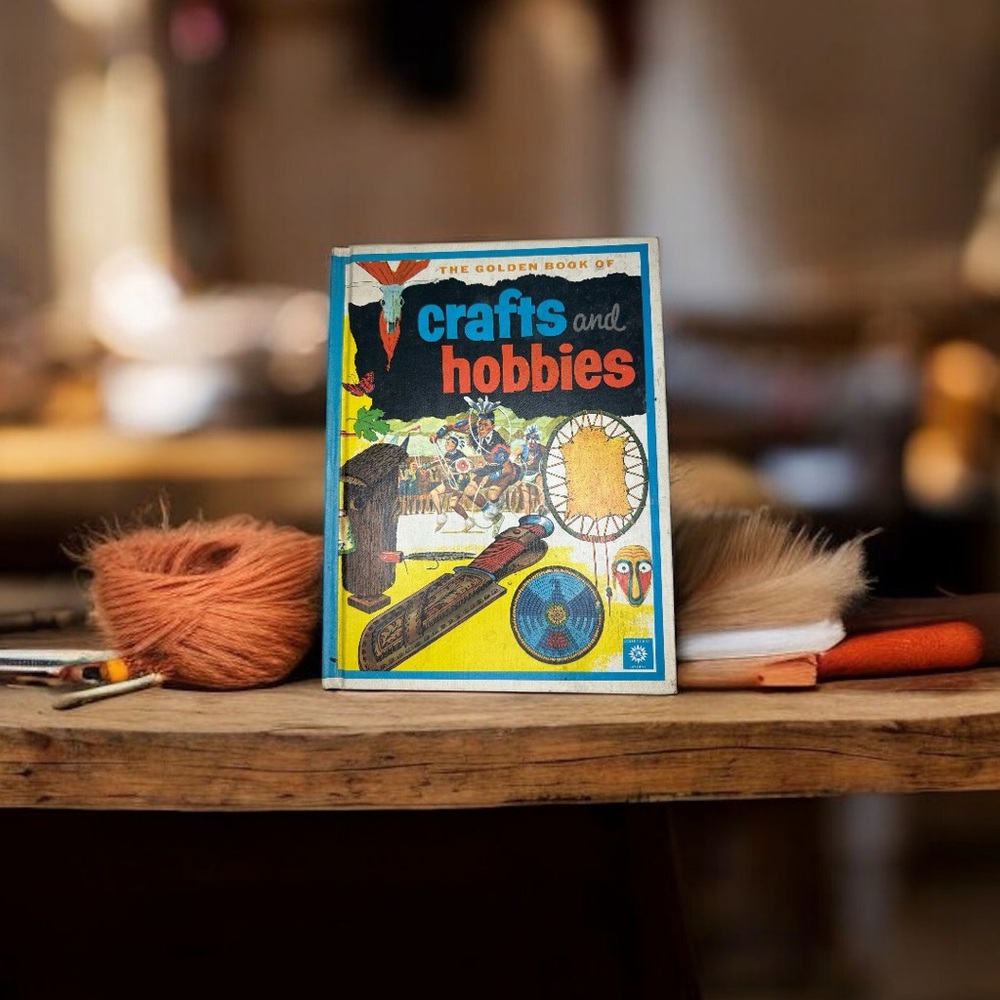 Vintage Crafts and Hobbies Book